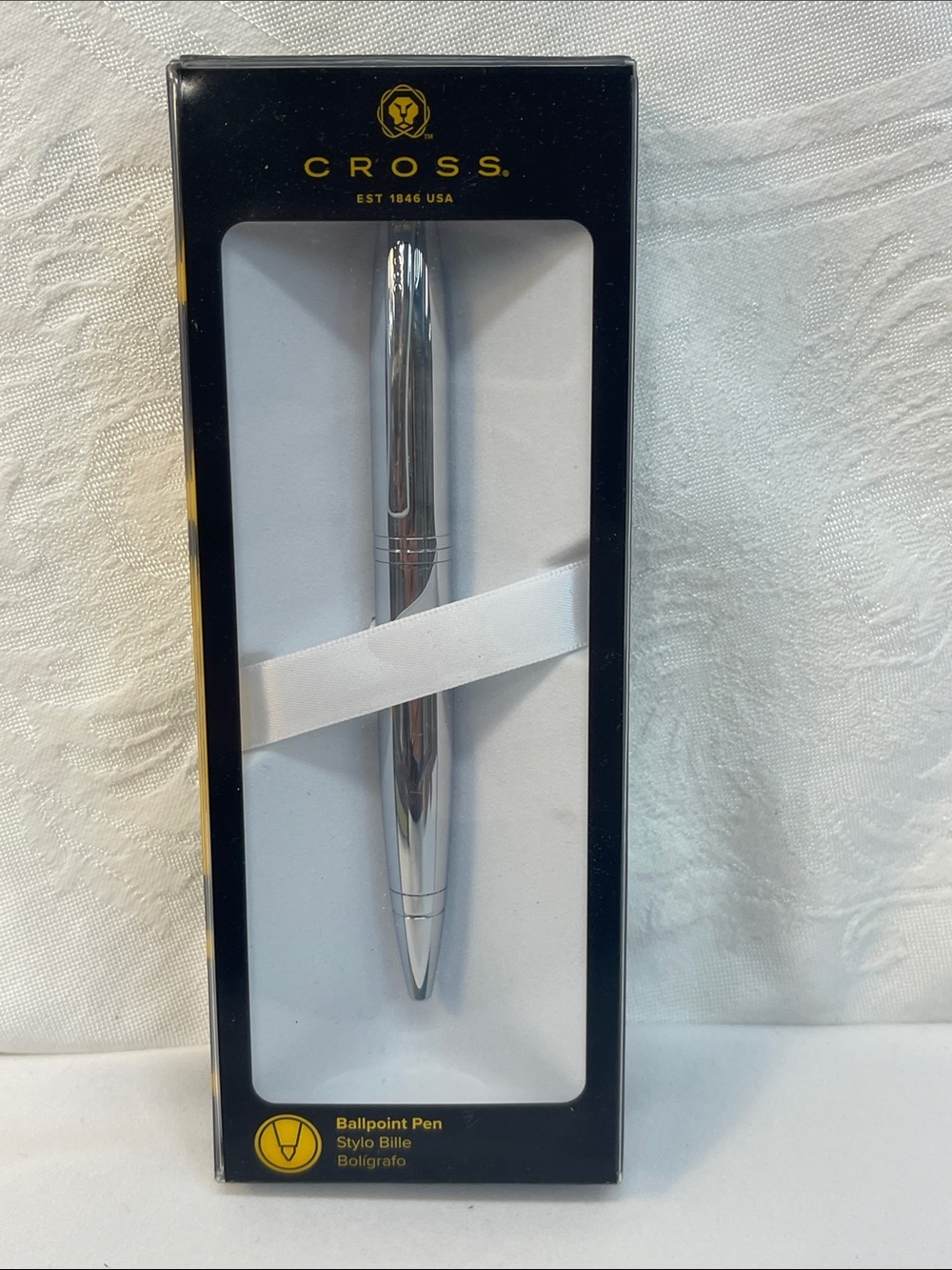 Cross Ballpoint Pen in Polished Silver New in box